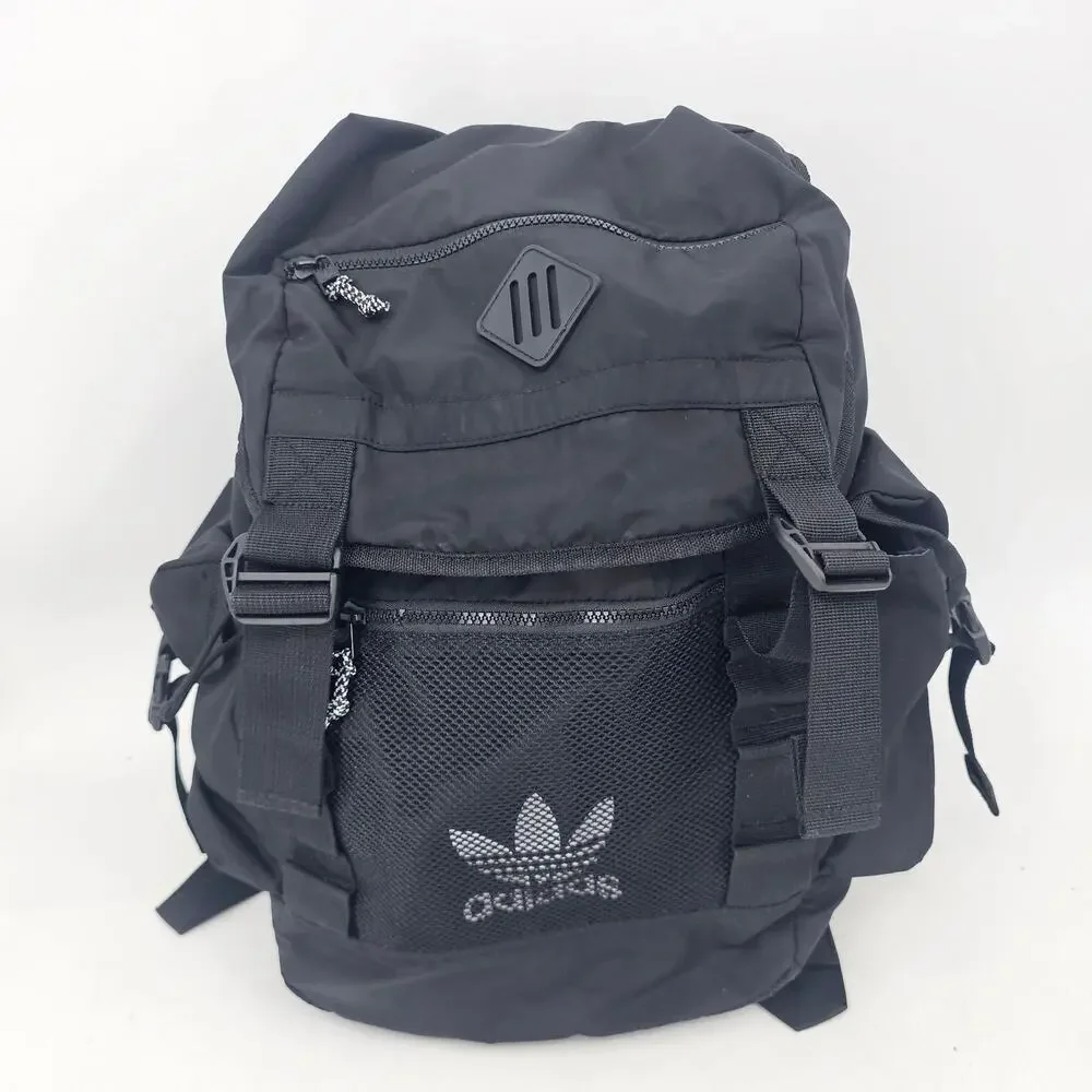 Adidas Originals Urban Utility 2 Backpack Black School Gym Sports Bag Athleisure